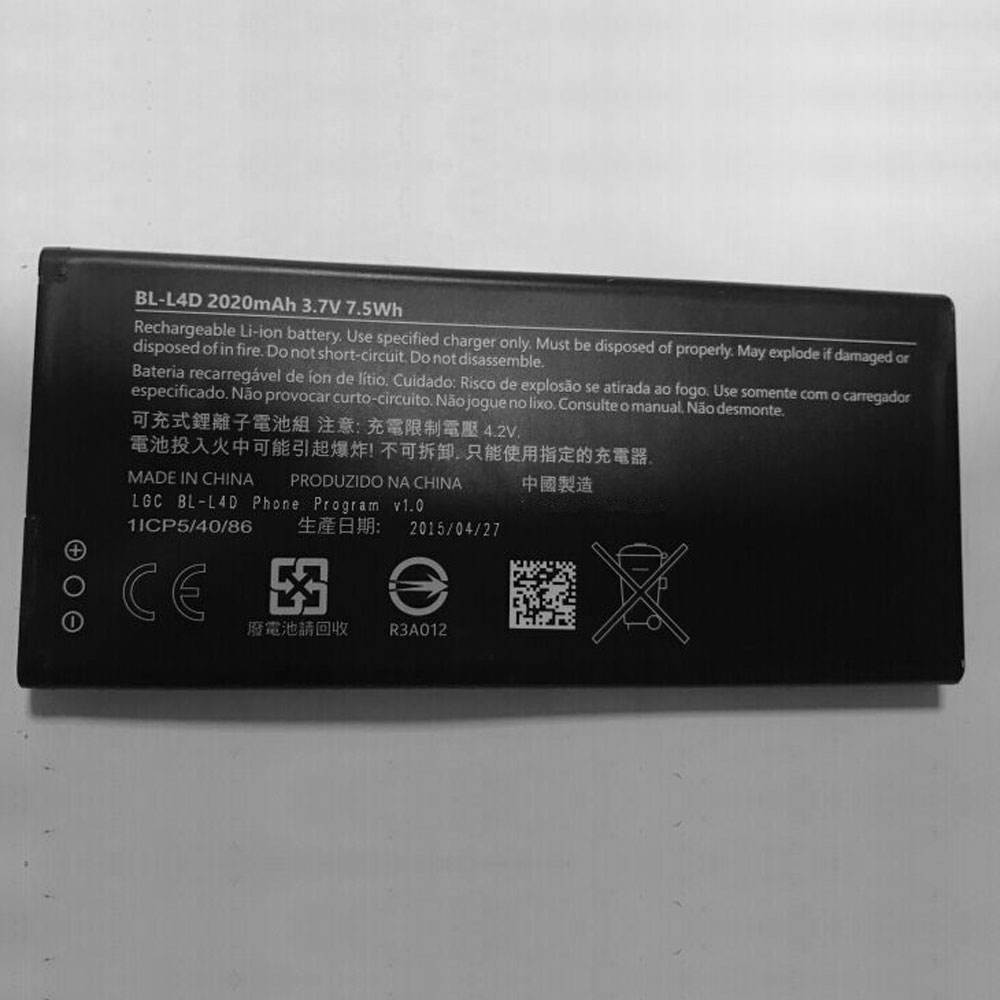Batería para Microsoft Nokia BL L4D
